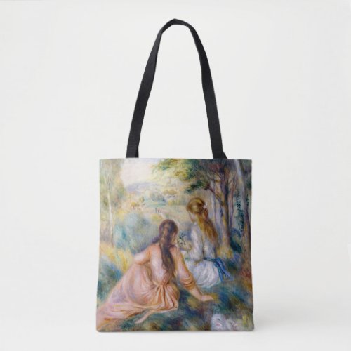 Pierre_Auguste Renoir _ In the Meadow Tote Bag