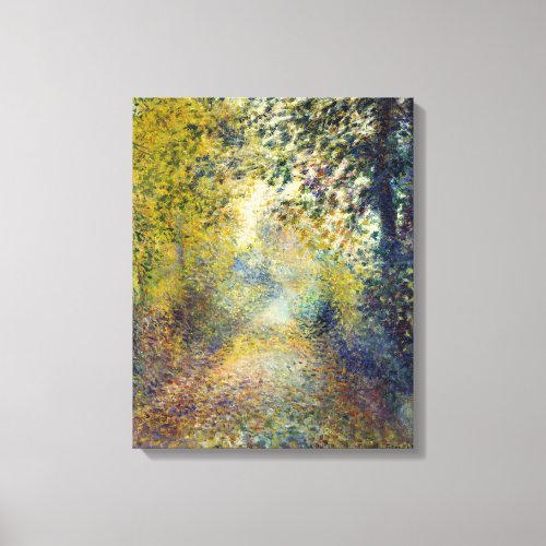 Pierre_Auguste Renoir _ In the Woods Canvas Print