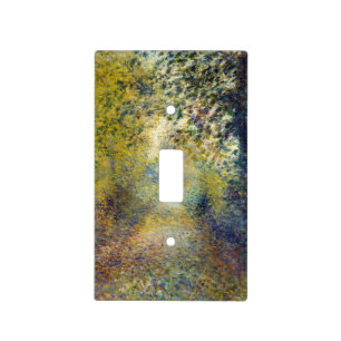 Pierre-Auguste Renoir - In the Woods Light Switch Cover