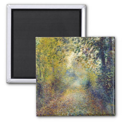 Pierre_Auguste Renoir _ In the Woods Magnet