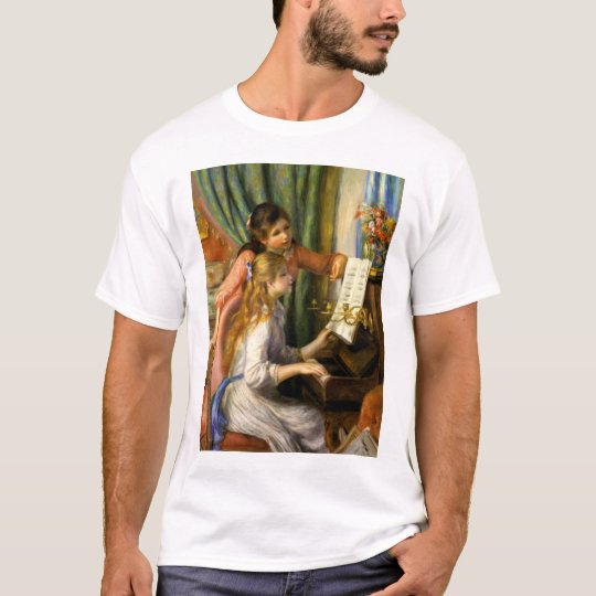 Pierre-Auguste Renoir - Jeunes Filles au Piano T-Shirt