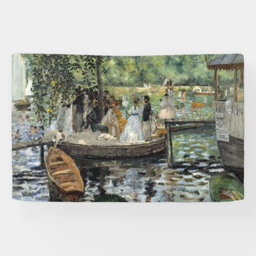 Pierre_Auguste Renoir _ La Grenouillere Banner