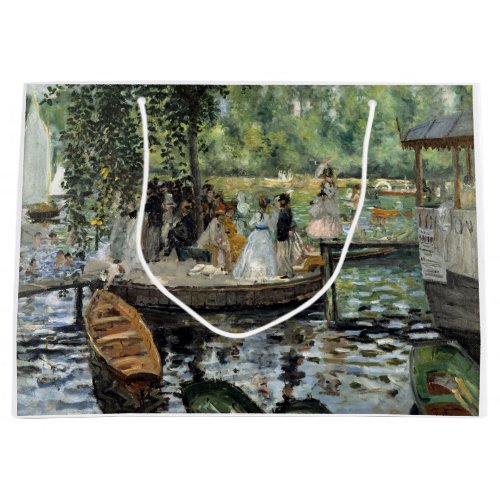 Pierre_Auguste Renoir _ La Grenouillere Large Gift Bag