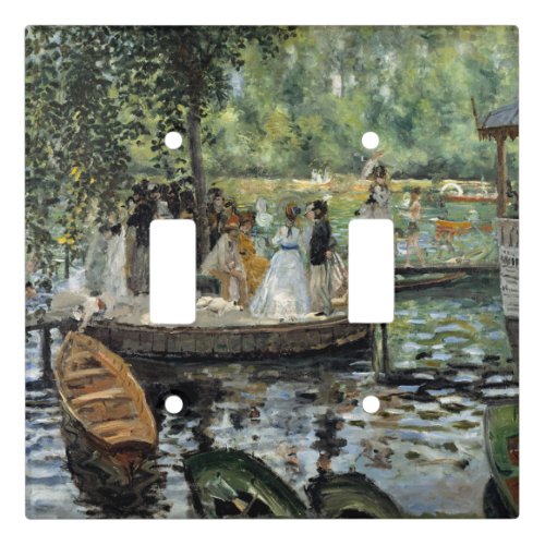 Pierre_Auguste Renoir _ La Grenouillere Light Switch Cover