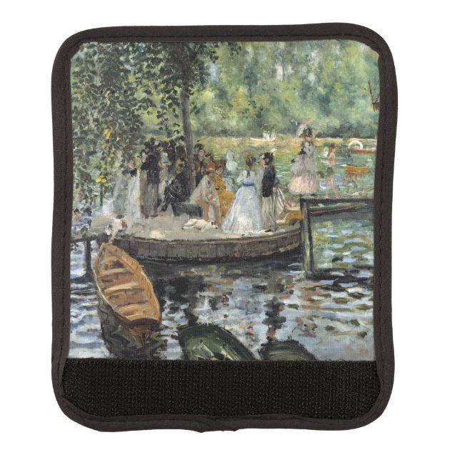 Pierre-Auguste Renoir - La Grenouillere Luggage Handle Wrap (Front)
