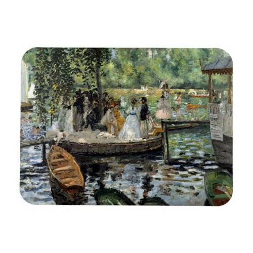 Pierre_Auguste Renoir _ La Grenouillere Magnet
