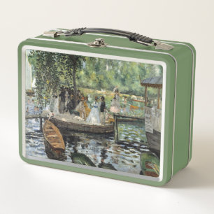 Pierre-Auguste Renoir - La Grenouillere Metal Lunch Box