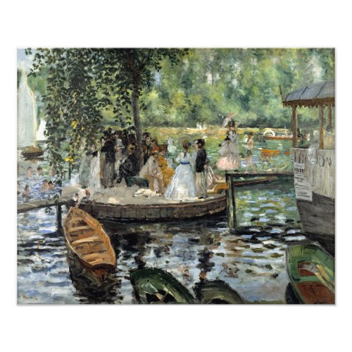 Pierre_Auguste Renoir _ La Grenouillere Photo Print
