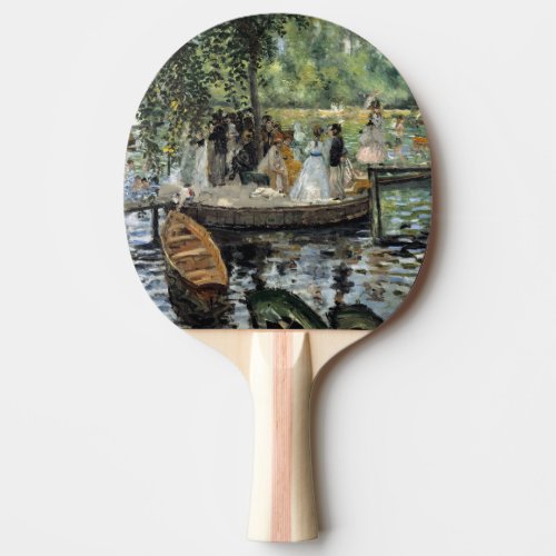 Pierre_Auguste Renoir _ La Grenouillere Ping Pong Paddle