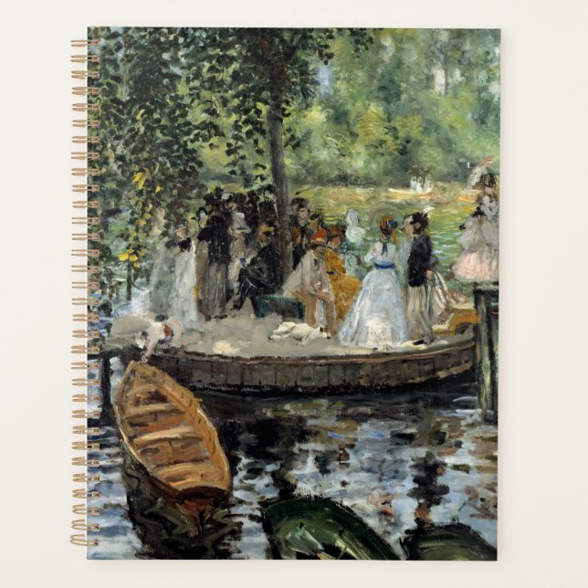 Pierre-Auguste Renoir - La Grenouillere Planner (Front)