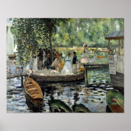 Pierre-Auguste Renoir - La Grenouillere Poster