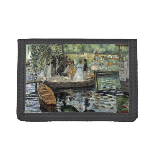 Pierre_Auguste Renoir _ La Grenouillere Trifold Wallet