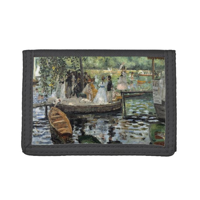 Pierre-Auguste Renoir - La Grenouillere Trifold Wallet (Front)
