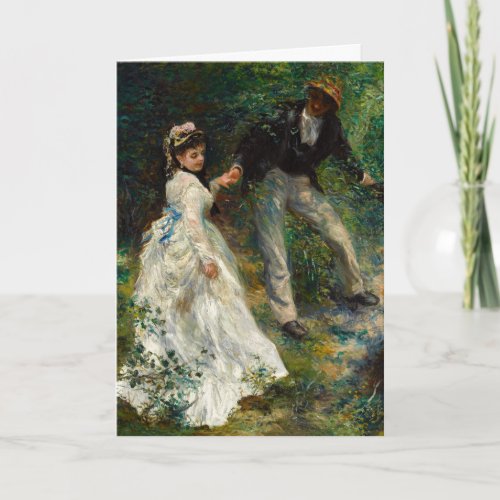 Pierre_Auguste Renoir _ La Promenade Card