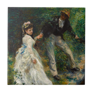Pierre-Auguste Renoir - La Promenade Ceramic Tile
