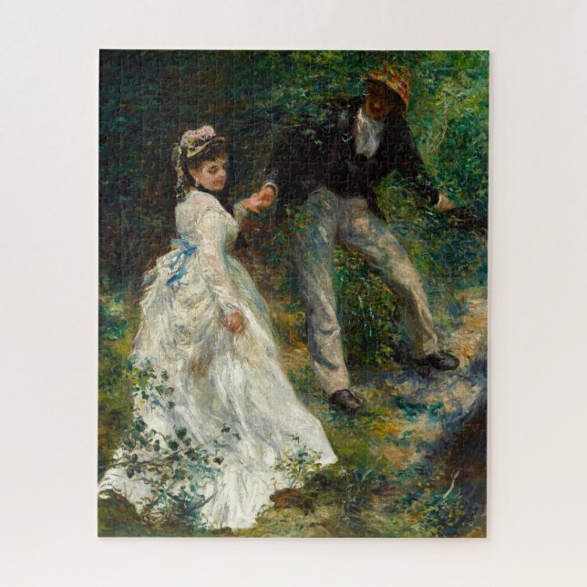 Pierre-Auguste Renoir - La Promenade Jigsaw Puzzle (Vertical)