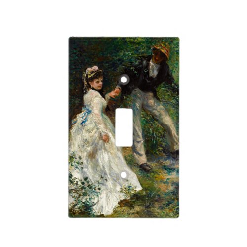Pierre_Auguste Renoir _ La Promenade Light Switch Cover