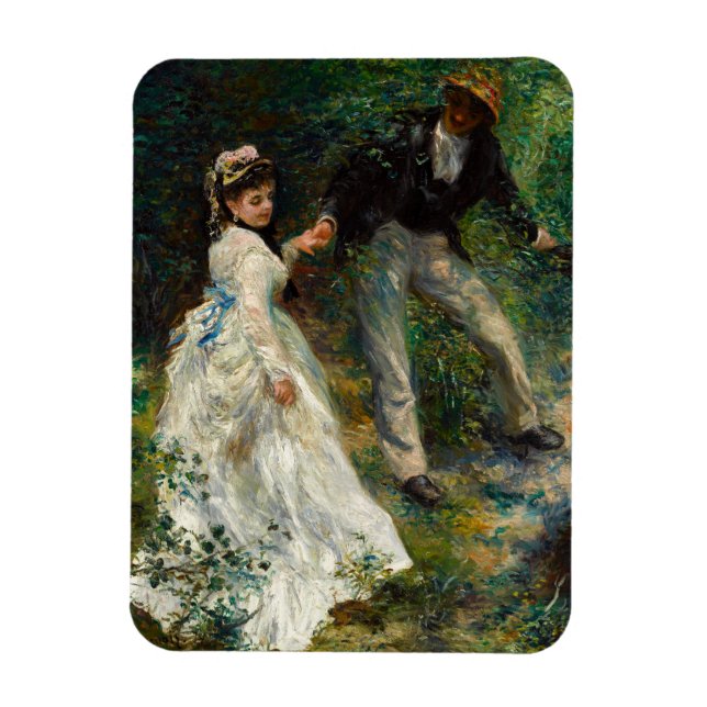 Pierre-Auguste Renoir - La Promenade Magnet (Vertical)