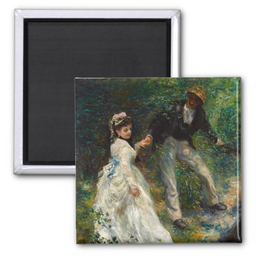 Pierre_Auguste Renoir _ La Promenade Magnet