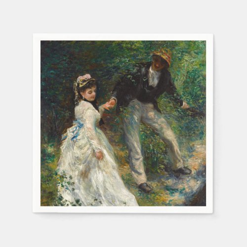 Pierre_Auguste Renoir _ La Promenade Napkins