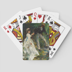 Pierre-Auguste Renoir - La Promenade Poker Cards
