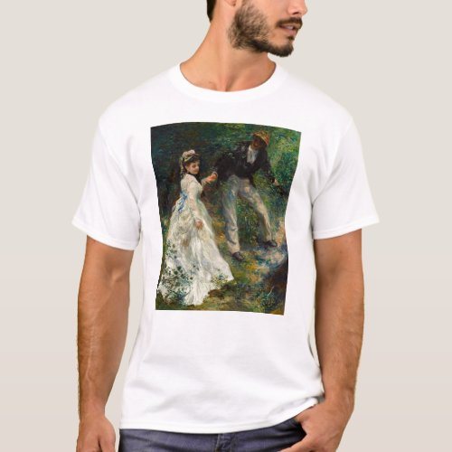 Pierre_Auguste Renoir _ La Promenade T_Shirt
