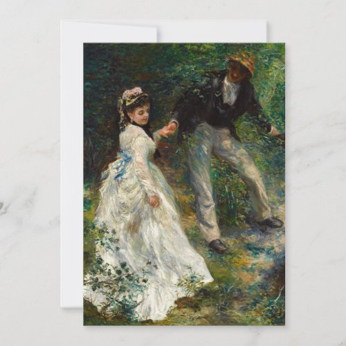 Pierre_Auguste Renoir _ La Promenade Thank You Card