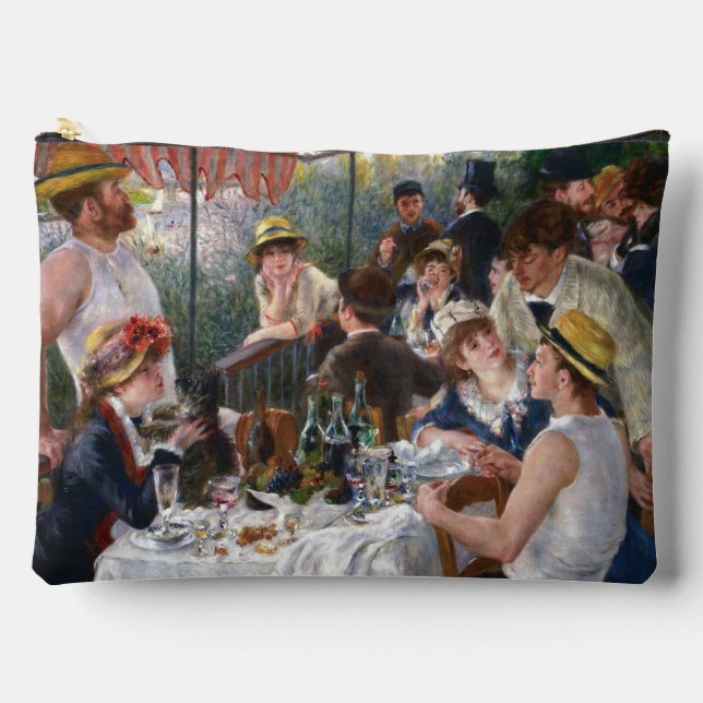 Pierre-Auguste Renoir - Luncheon of Boating Party Accessory Pouch (Front)