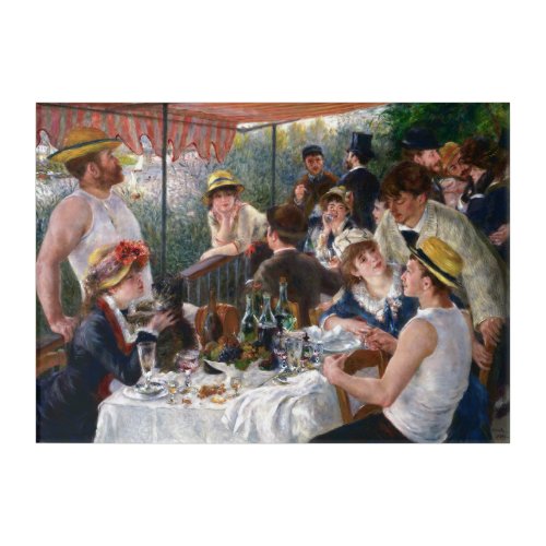 Pierre_Auguste Renoir _ Luncheon of Boating Party Acrylic Print