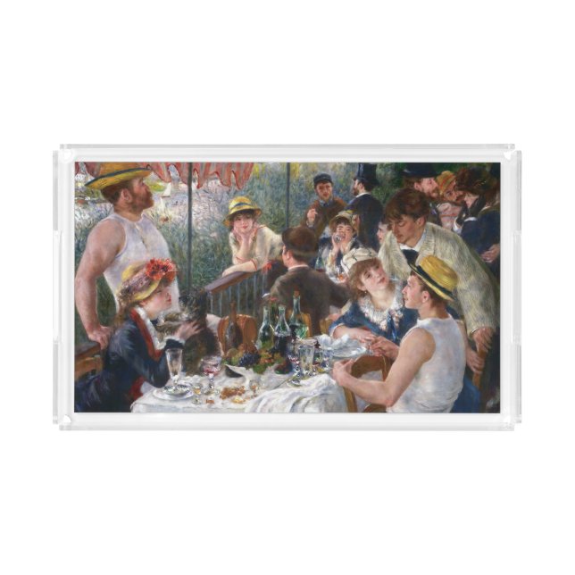 Pierre-Auguste Renoir - Luncheon of Boating Party Acrylic Tray (Front)