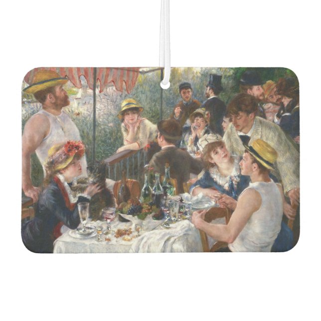 Pierre-Auguste Renoir - Luncheon of Boating Party Air Freshener (Front)
