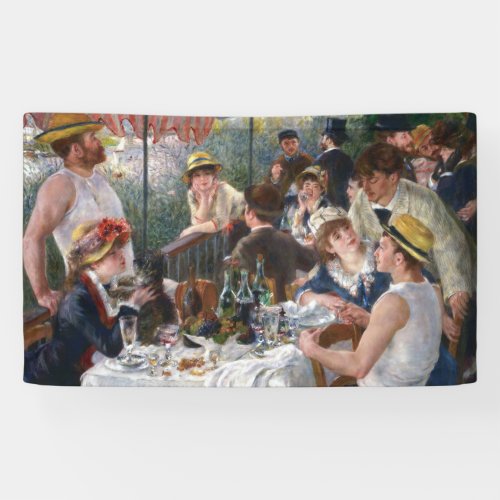 Pierre_Auguste Renoir _ Luncheon of Boating Party Banner