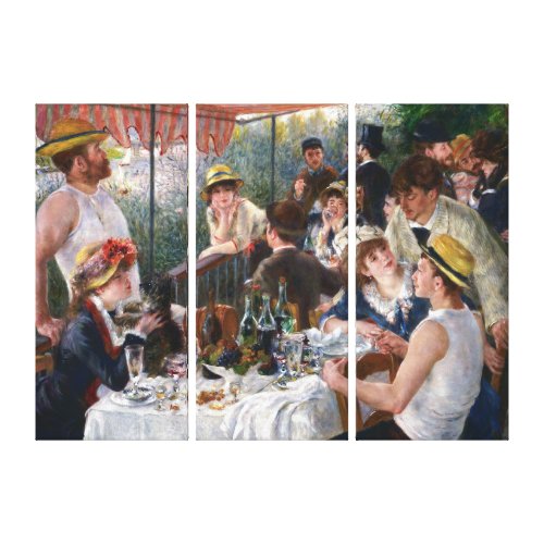Pierre_Auguste Renoir _ Luncheon of Boating Party Canvas Print