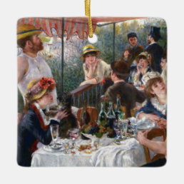 Pierre-Auguste Renoir - Luncheon of Boating Party Ceramic Ornament
