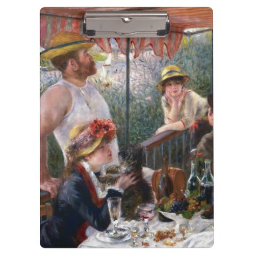Pierre_Auguste Renoir _ Luncheon of Boating Party Clipboard