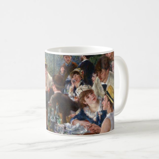 Pierre-Auguste Renoir - Luncheon of Boating Party Coffee Mug (Front Right)