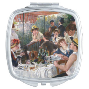 Pierre-Auguste Renoir - Luncheon of Boating Party Compact Mirror