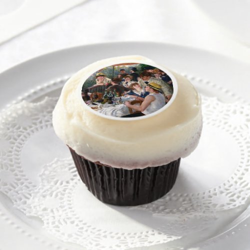 Pierre_Auguste Renoir _ Luncheon of Boating Party Edible Frosting Rounds