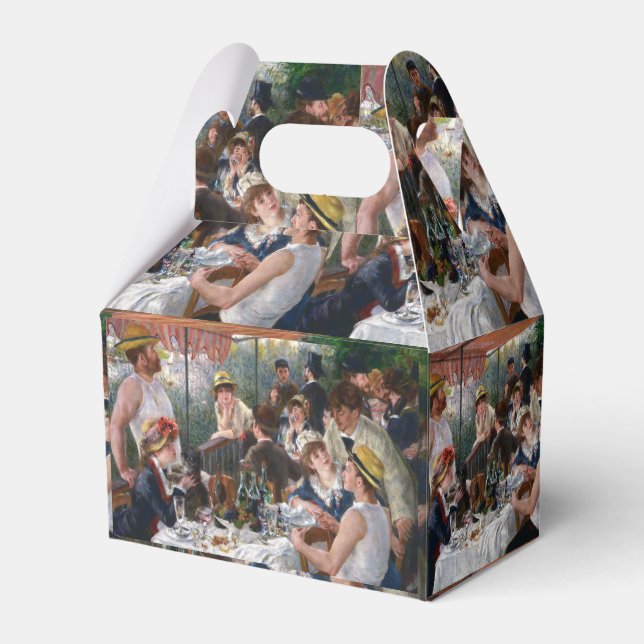 Pierre-Auguste Renoir - Luncheon of Boating Party Favor Boxes (Front Side)