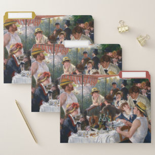 Pierre-Auguste Renoir - Luncheon of Boating Party File Folder