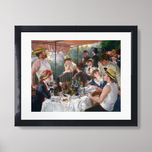 Pierre-Auguste Renoir - Luncheon of Boating Party Framed Art