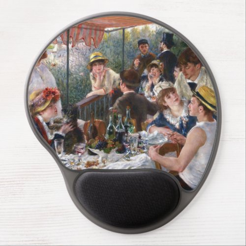 Pierre_Auguste Renoir _ Luncheon of Boating Party Gel Mouse Pad