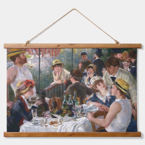 Pierre_Auguste Renoir _ Luncheon of Boating Party Hanging Tapestry