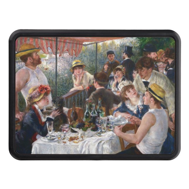Pierre-Auguste Renoir - Luncheon of Boating Party Hitch Cover (Front)