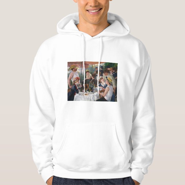 Pierre-Auguste Renoir - Luncheon of Boating Party Hoodie (Front)