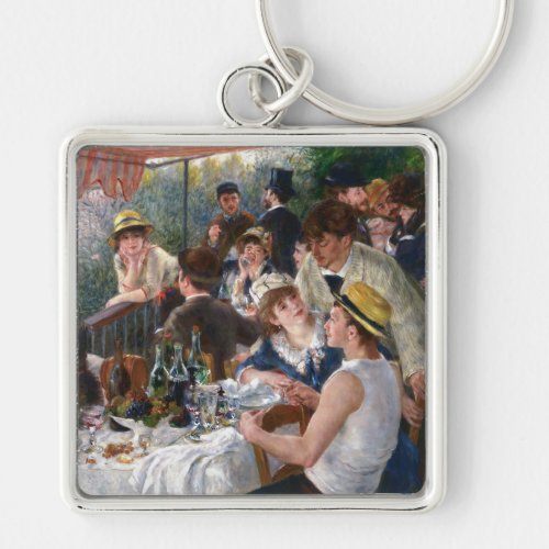 Pierre_Auguste Renoir _ Luncheon of Boating Party Keychain