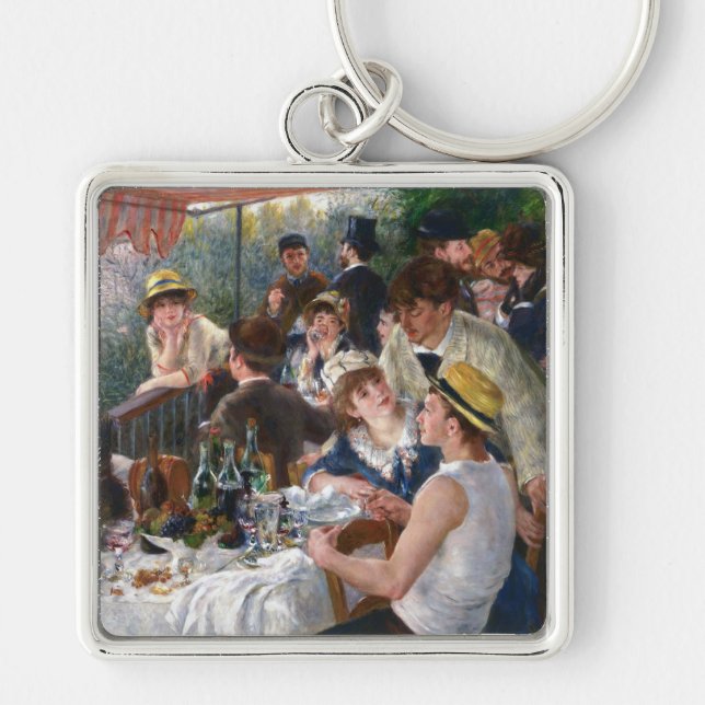 Pierre-Auguste Renoir - Luncheon of Boating Party Keychain (Front)