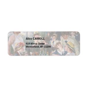 Pierre-Auguste Renoir - Luncheon of Boating Party Label