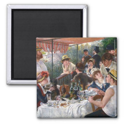Pierre_Auguste Renoir _ Luncheon of Boating Party Magnet