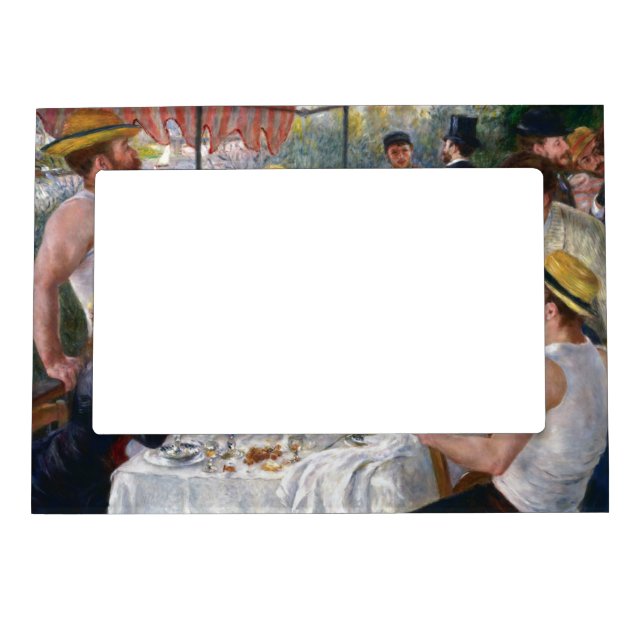 Pierre-Auguste Renoir - Luncheon of Boating Party Magnetic Frame (Front)